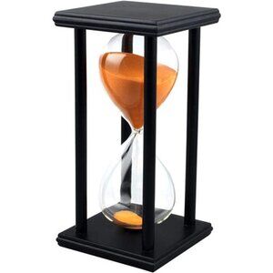 New Sandglass 60 Minutes Timer Hourglass for Ornament Decoration Restaurant Livi